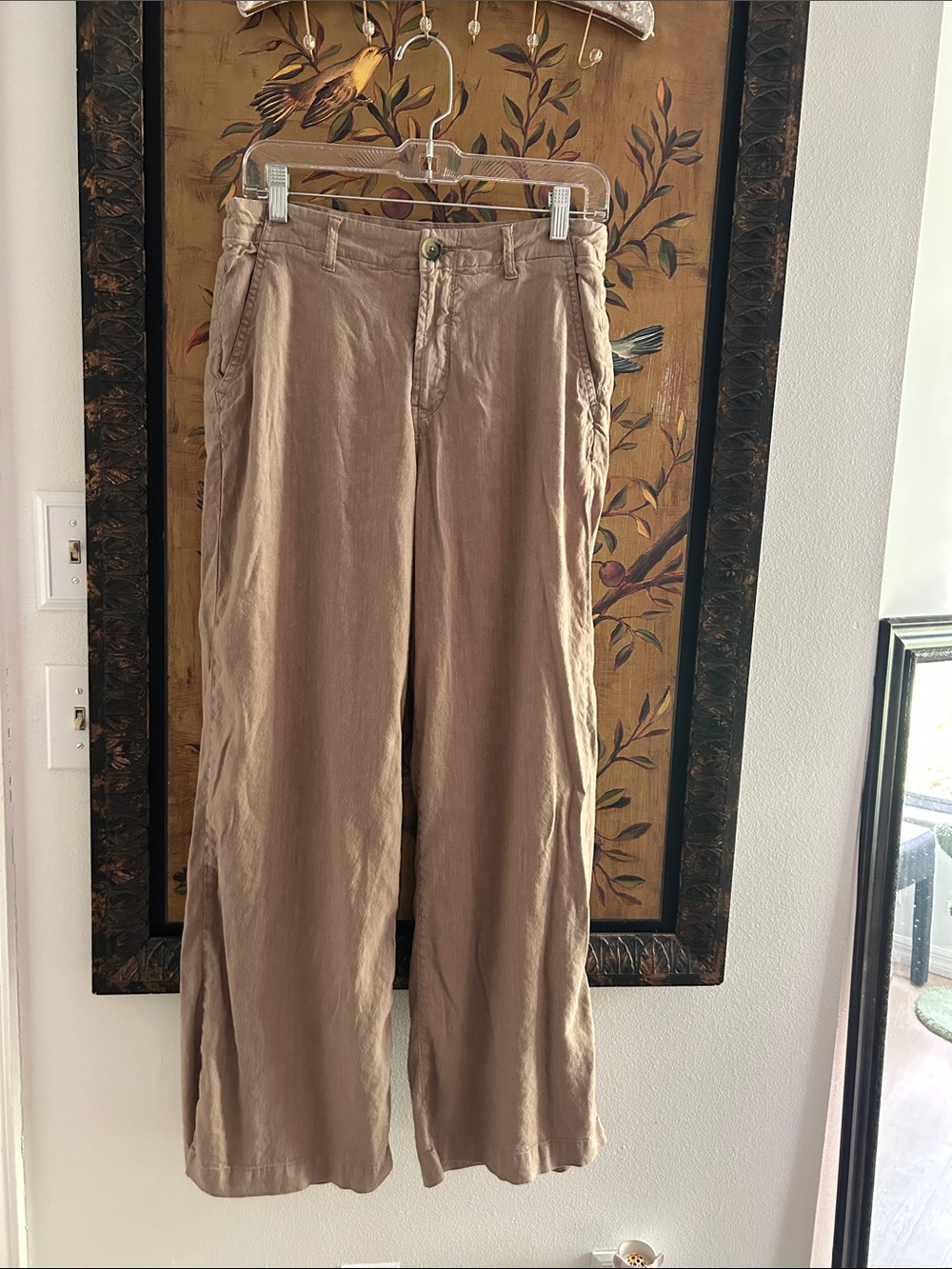 KUT FROM THE KLOTH linen blend pants 8